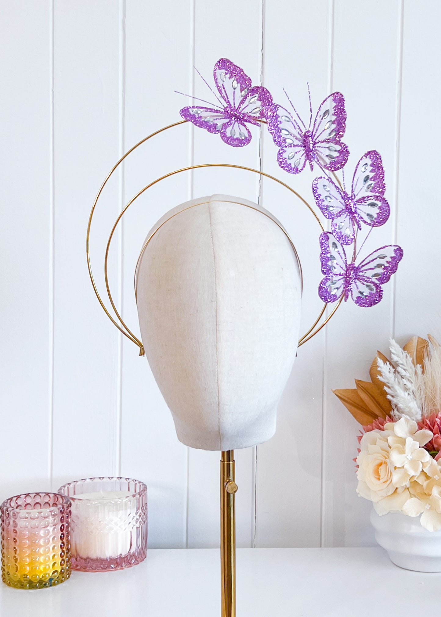 "Flitter" Halo - Lilac Purple