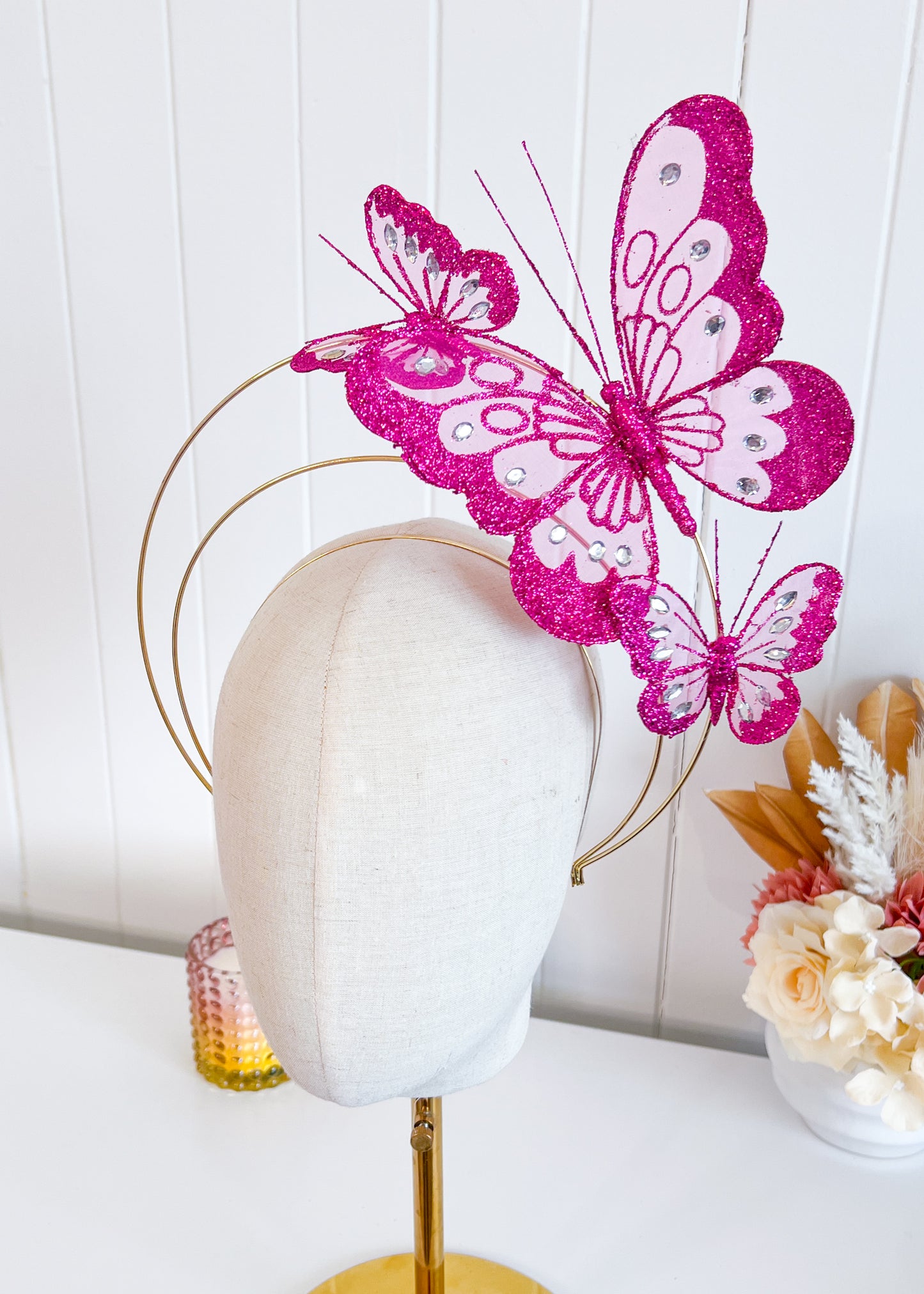 "Flitter" Halo - Hot Pink