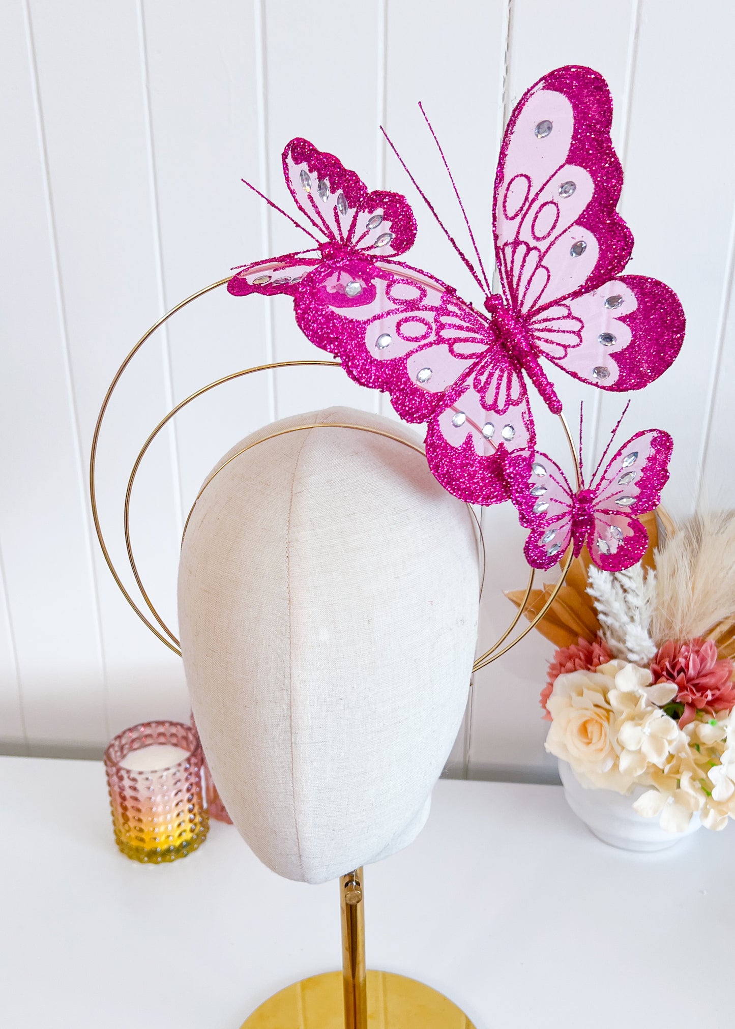 "Flitter" Halo - Hot Pink