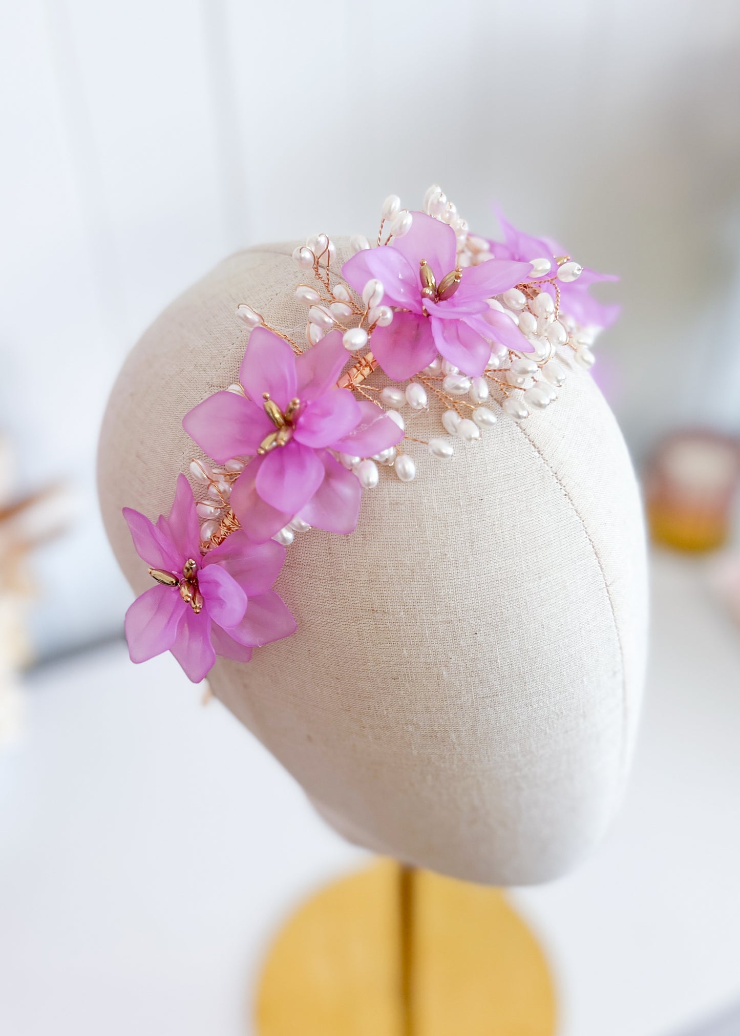 "Elsbeth" Crown - Lavender