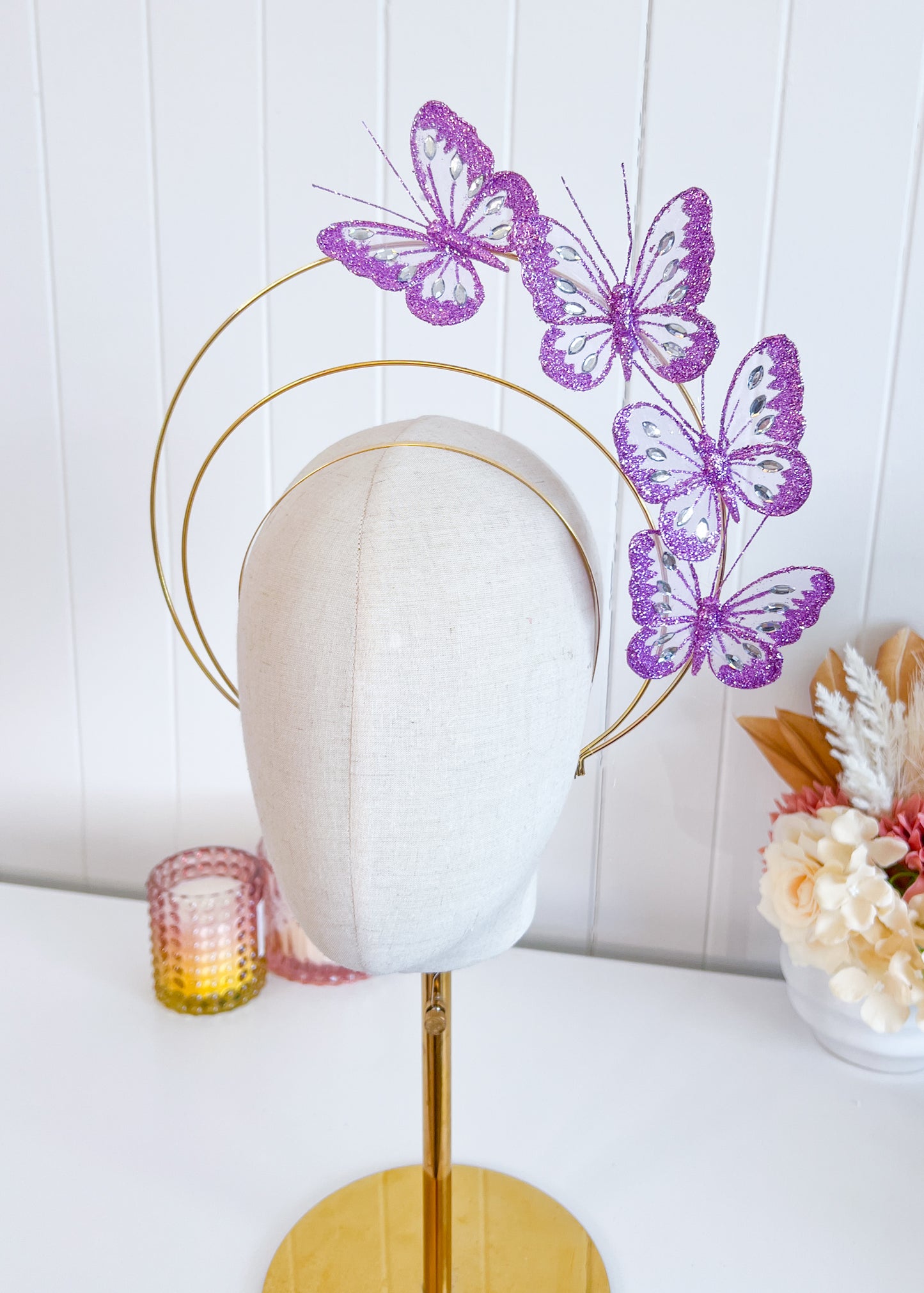 "Flitter" Halo - Lilac Purple