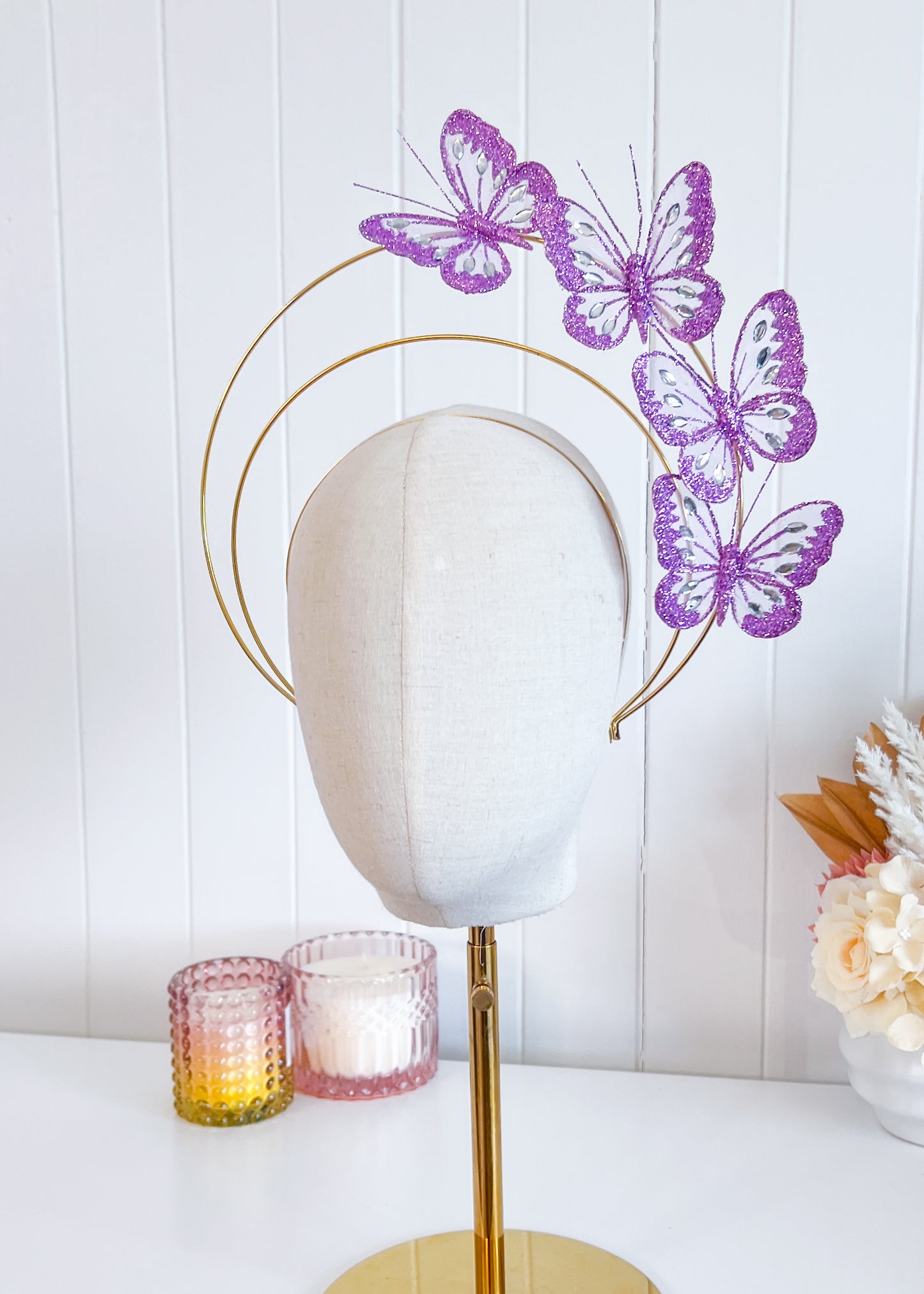 "Flitter" Halo - Lilac Purple