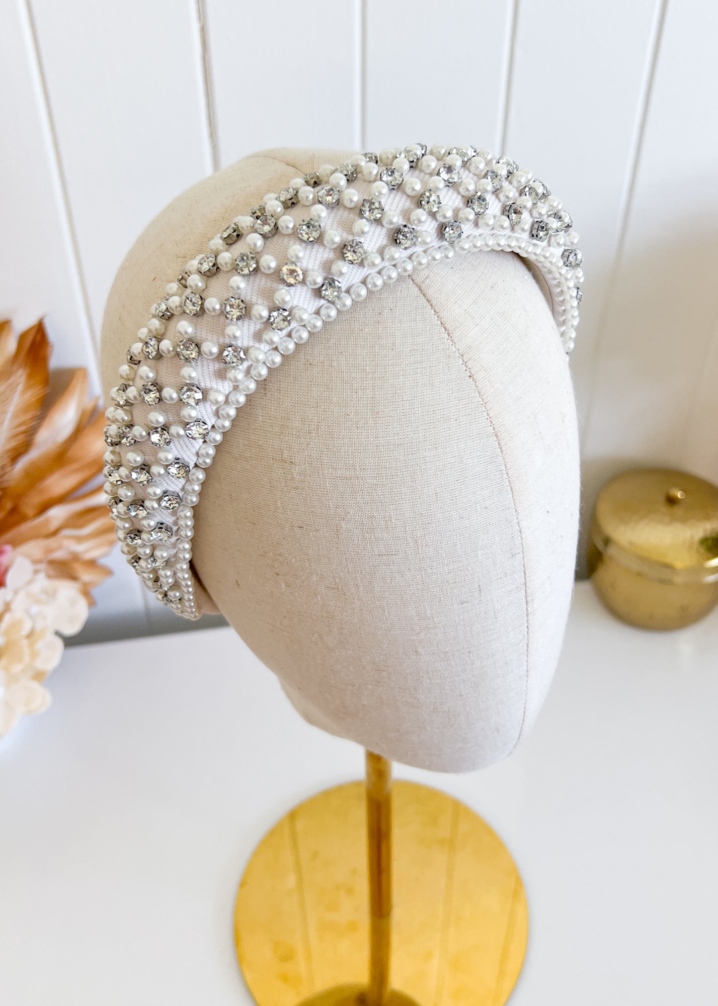 "Gem" Pearl Headband