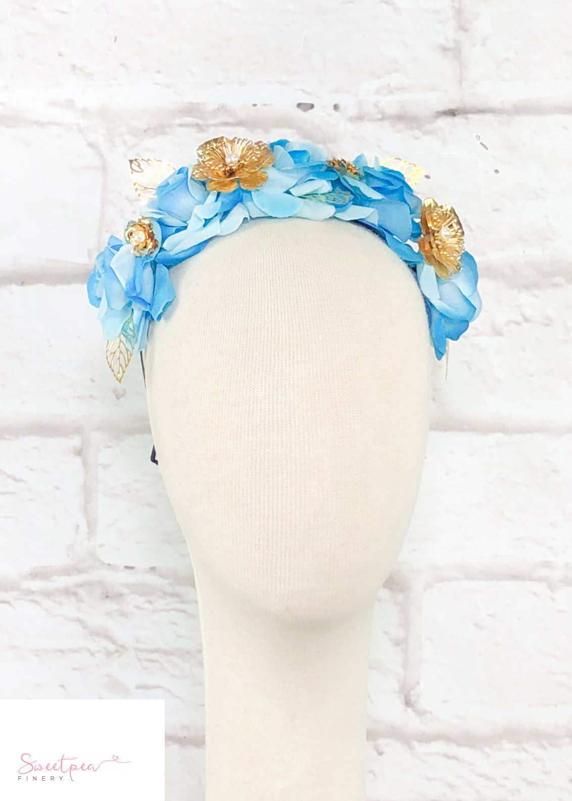 "Chiara" Crown - Turquoise