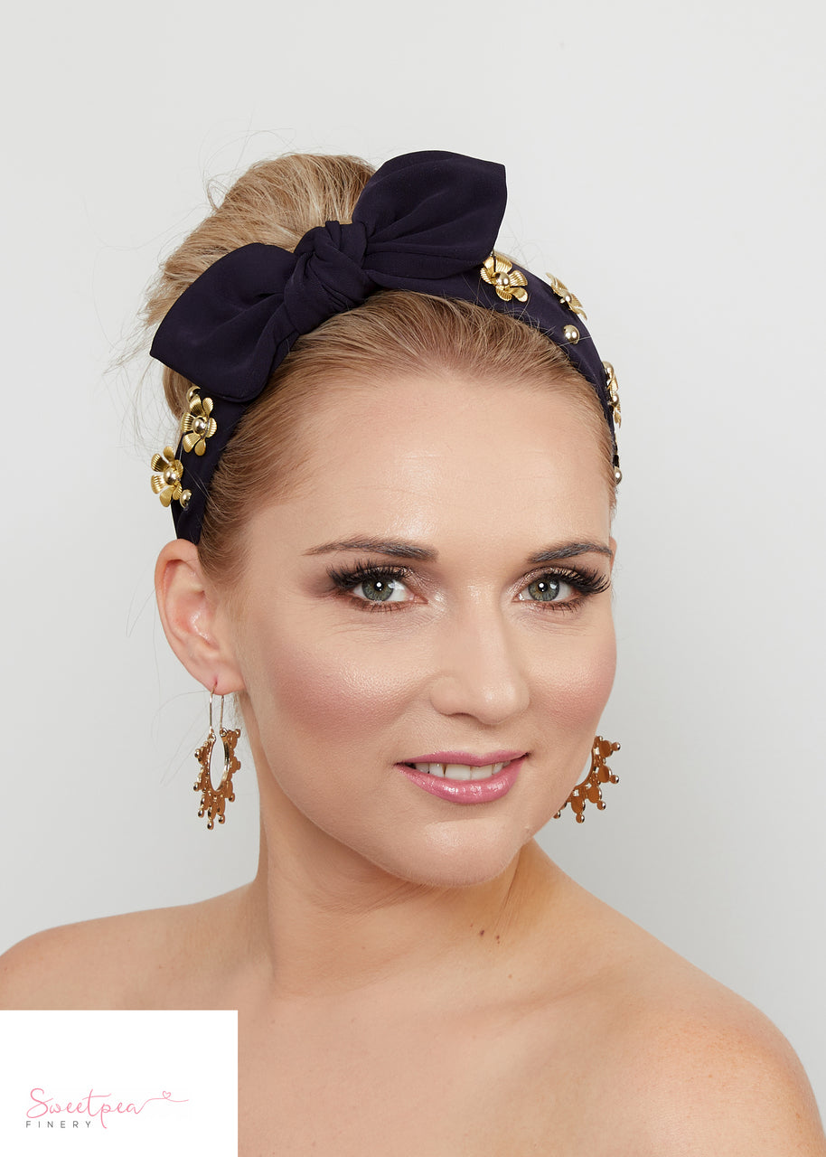 "Bridgette" Headband - Olive Green