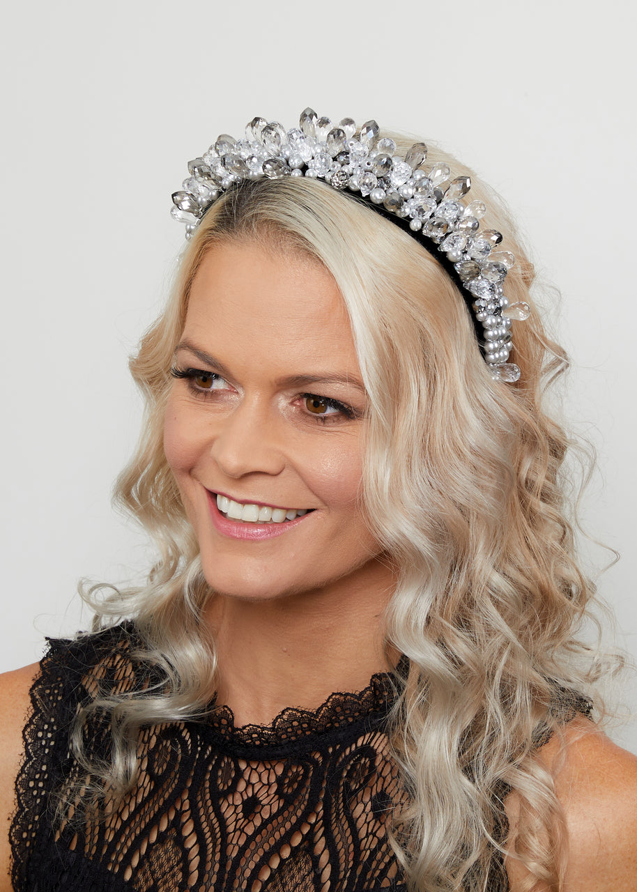 "Mishka" Crown - Blue