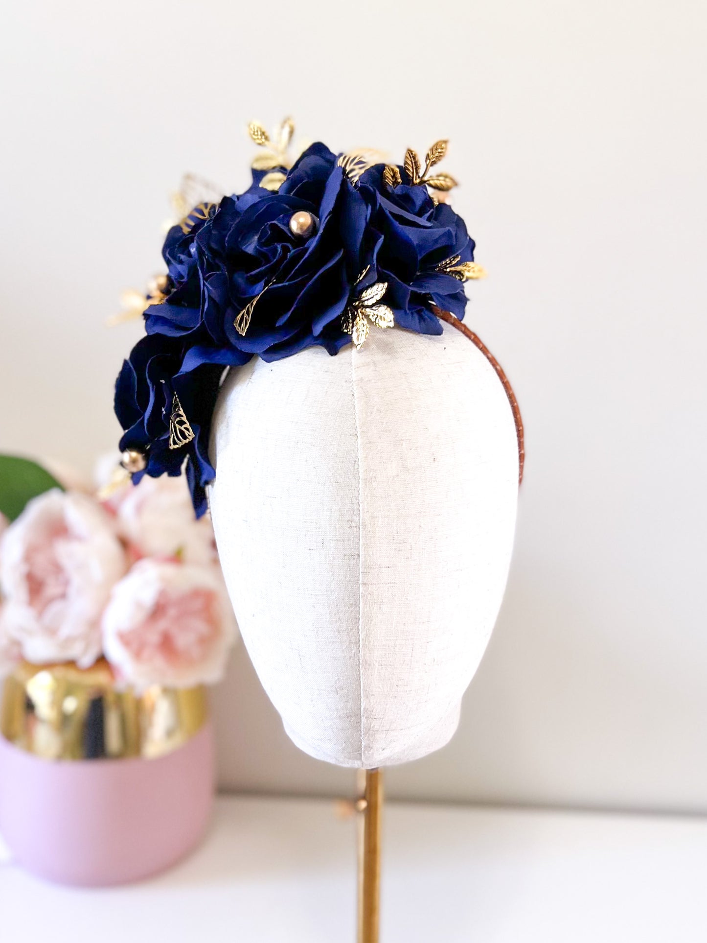 "Lucia" Crown - Navy