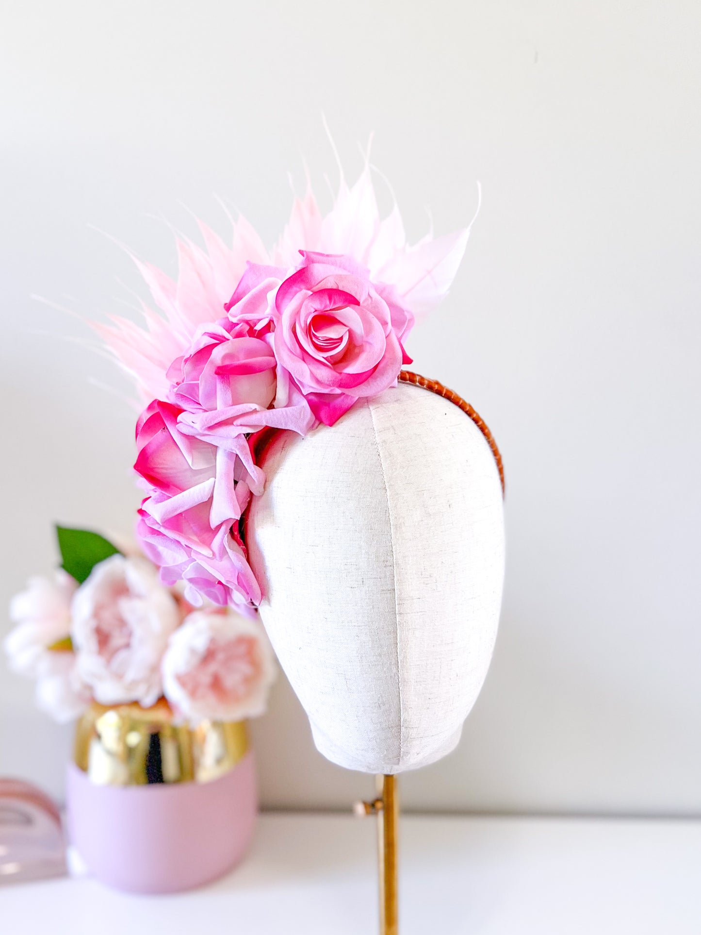 "Zahra" Crown - Pink