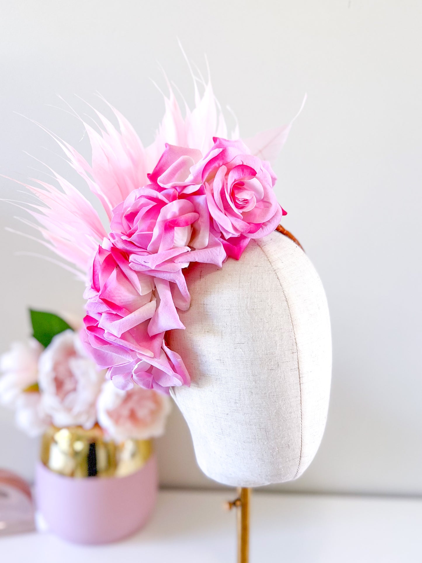 "Zahra" Crown - Pink