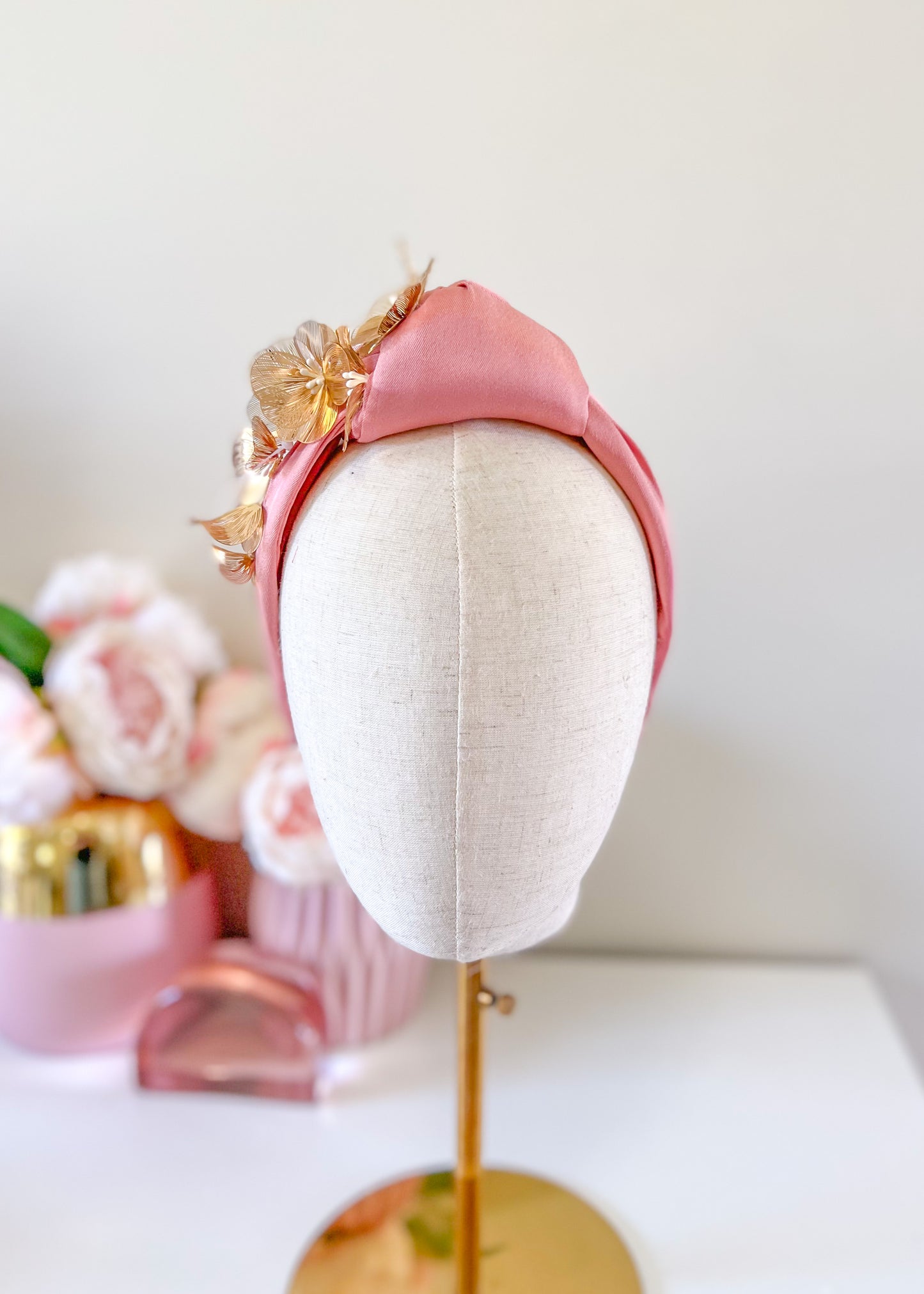 "Amelia" Pink & Gold