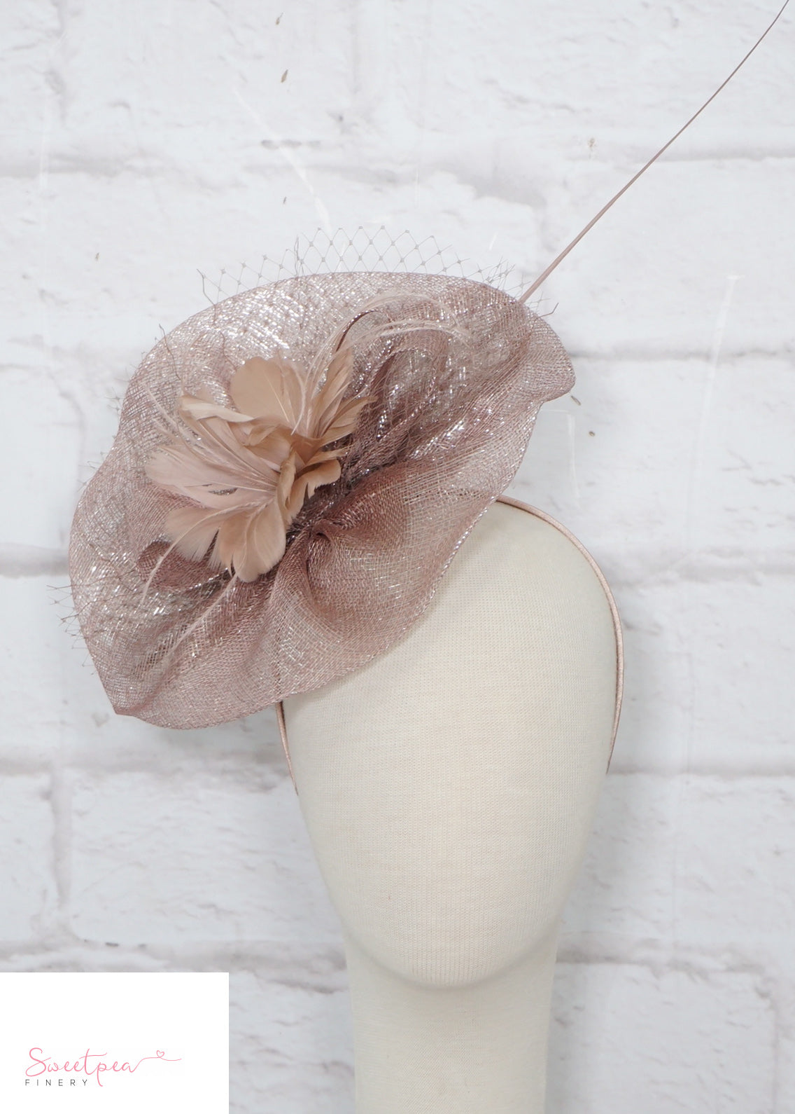 "Mary" Heather Pink & Silver