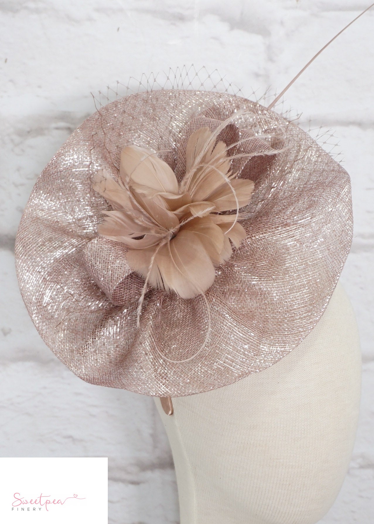 "Mary" Heather Pink & Silver