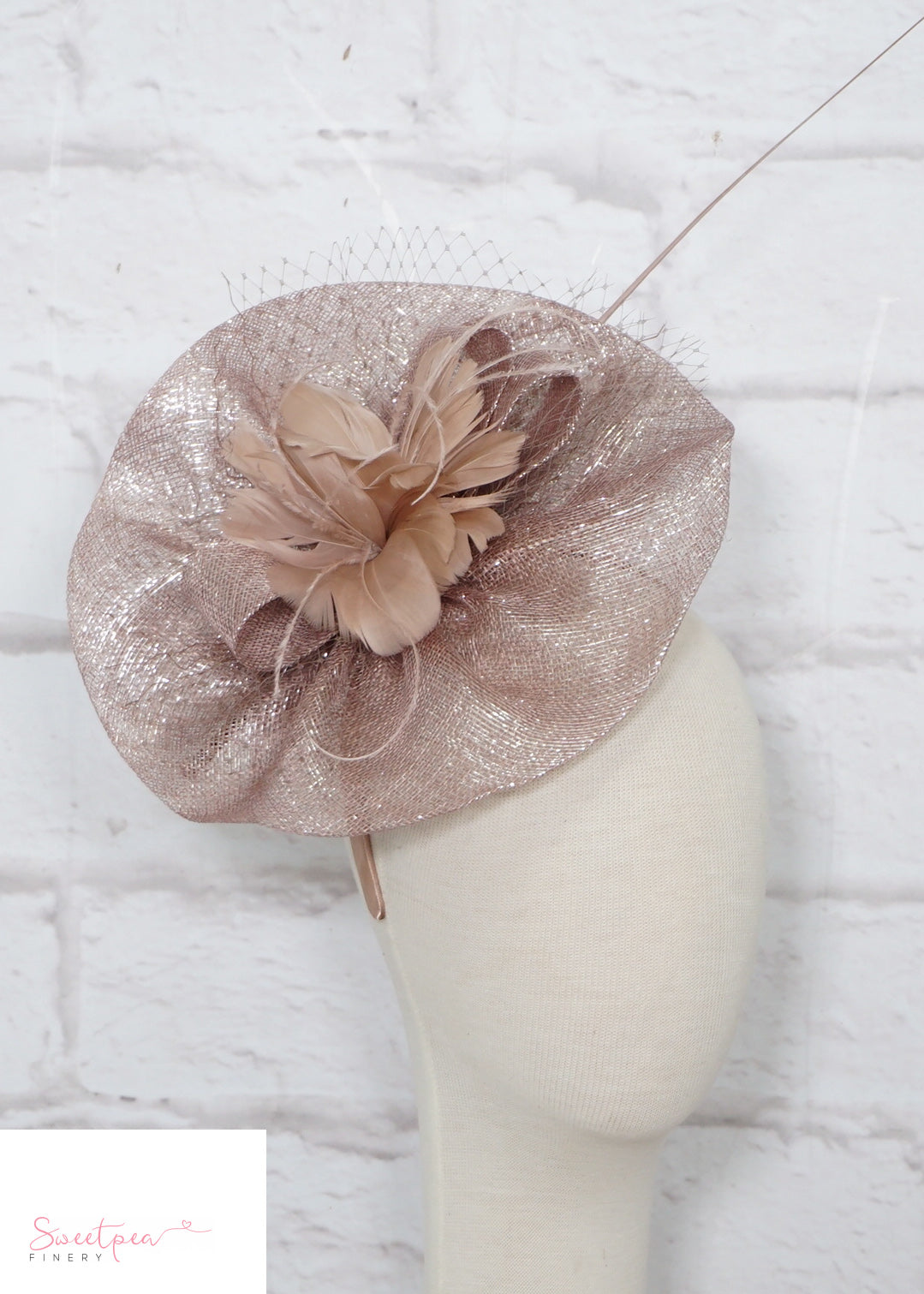 "Mary" Heather Pink & Silver