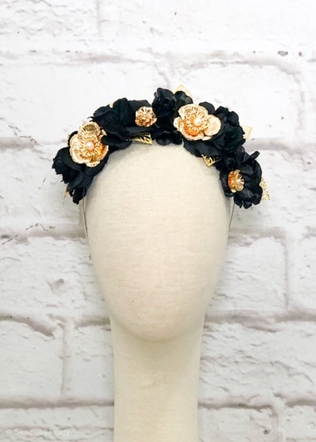 "Chiara" Crown - Black