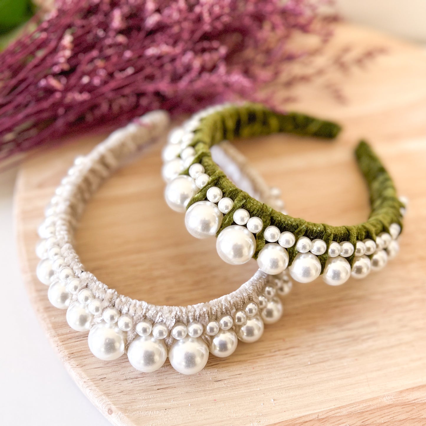 "Anastasia" Double Headband - Choose Colour