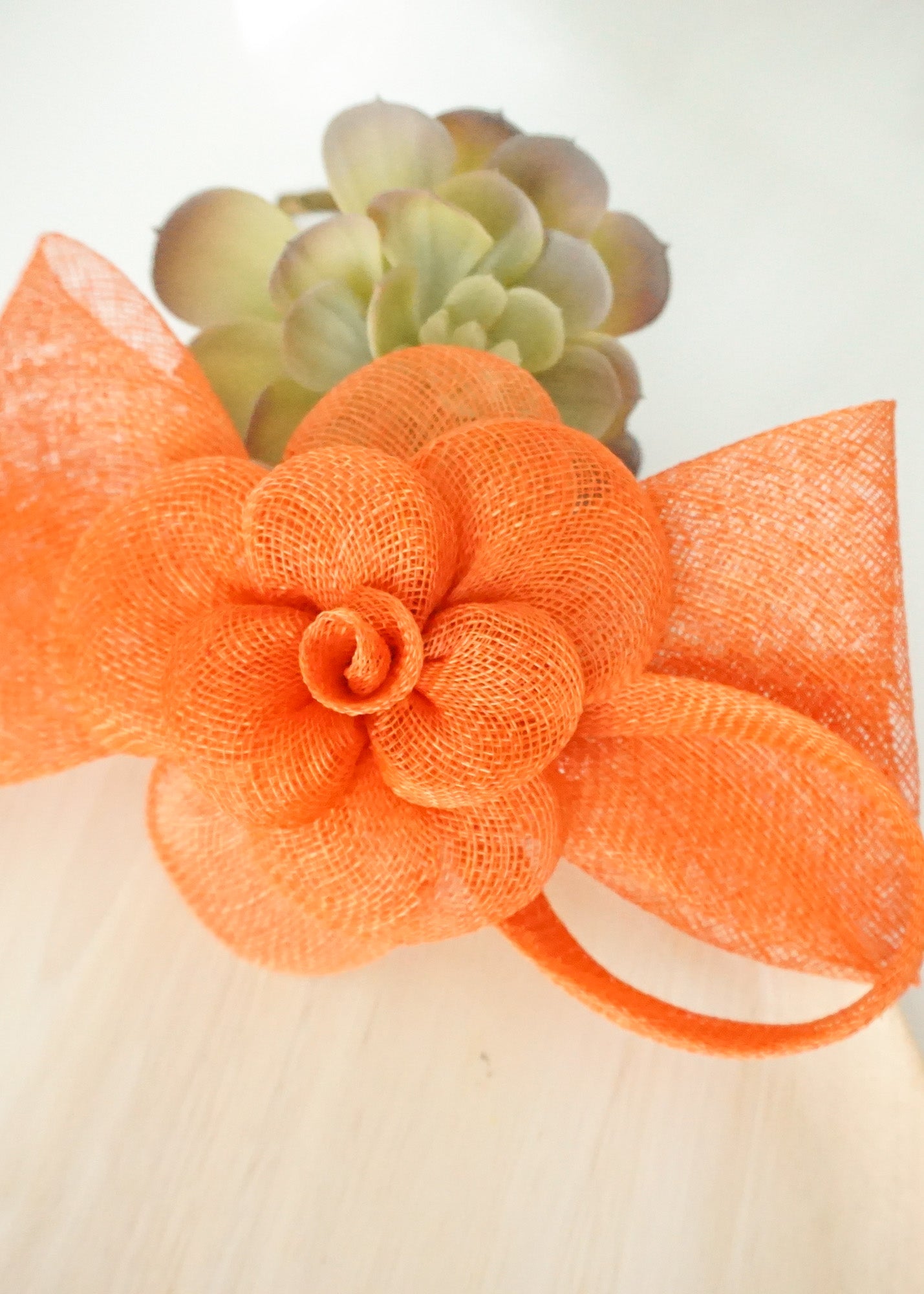 "Posy" Dark Orange (Comb)