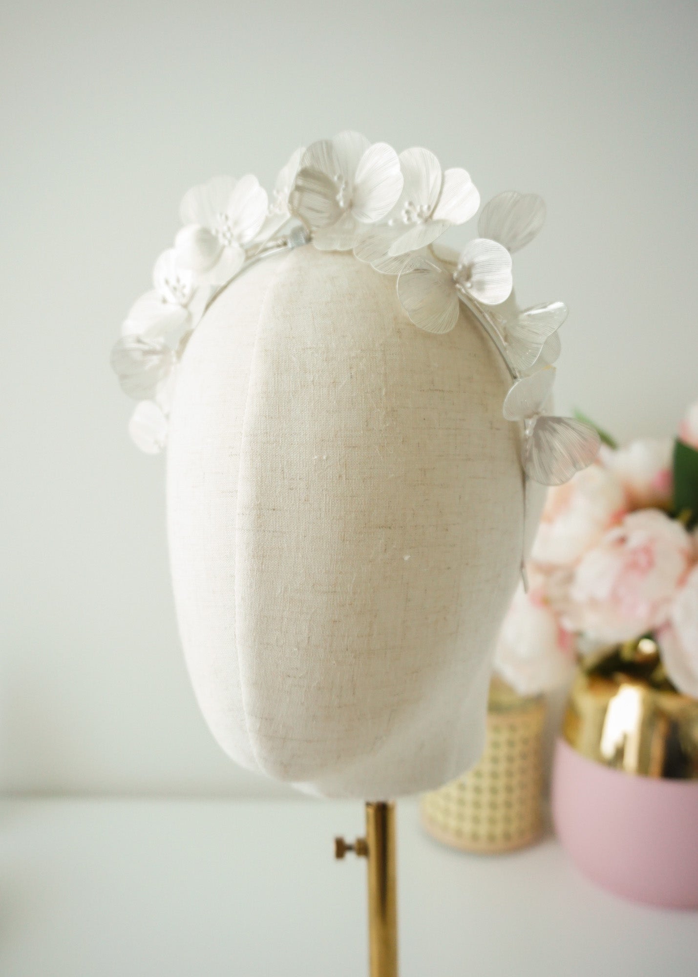 "Jasmine" Crown - Silver