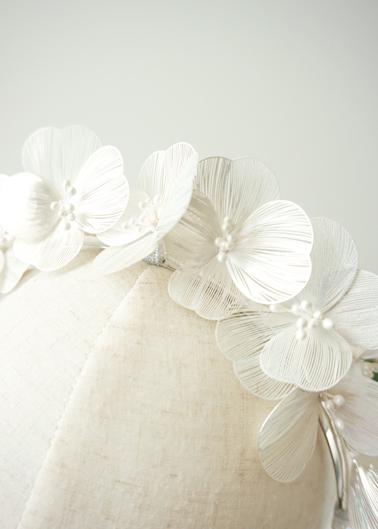 "Jasmine" Crown - Silver