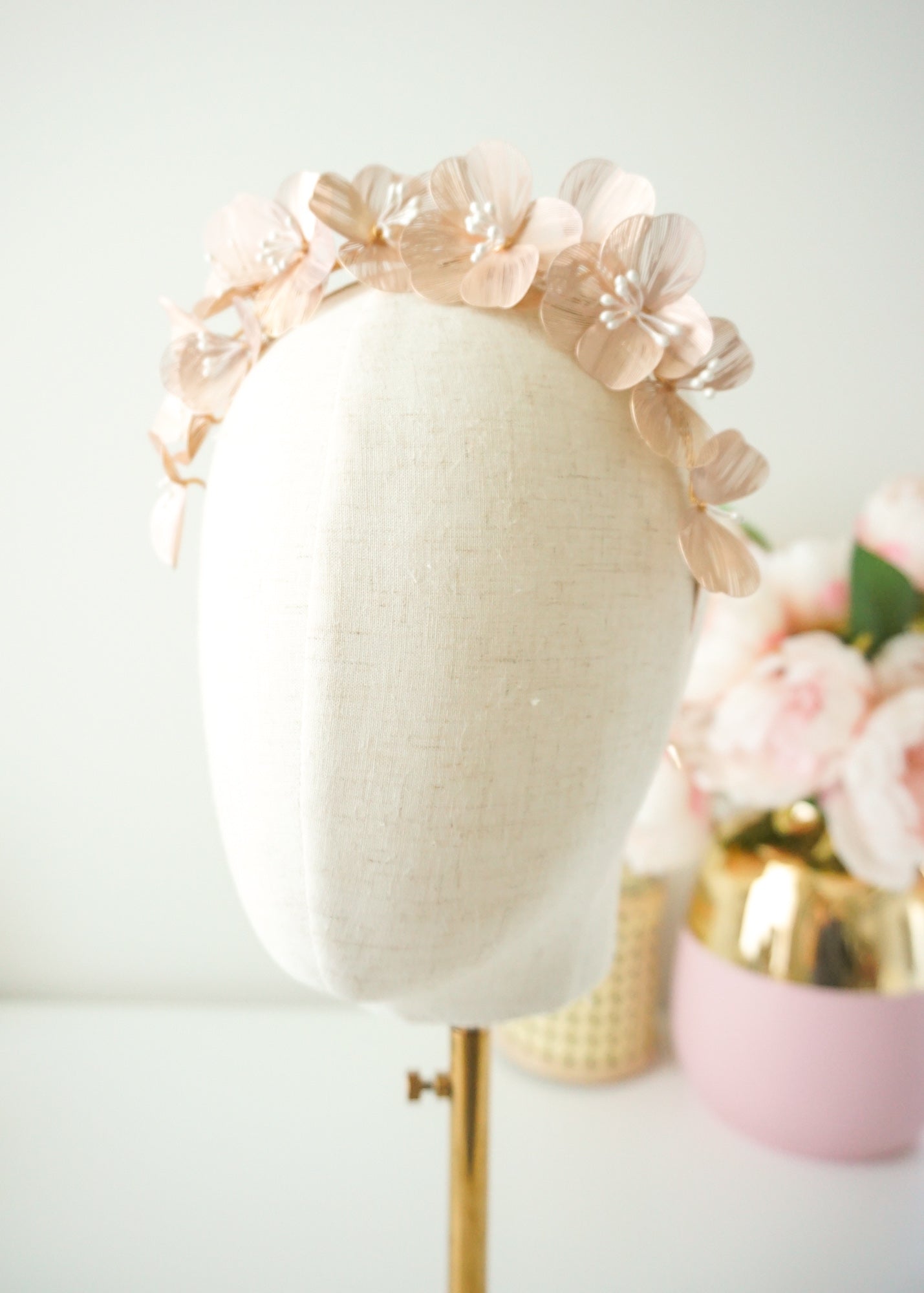 "Jasmine" Crown - Rose Gold