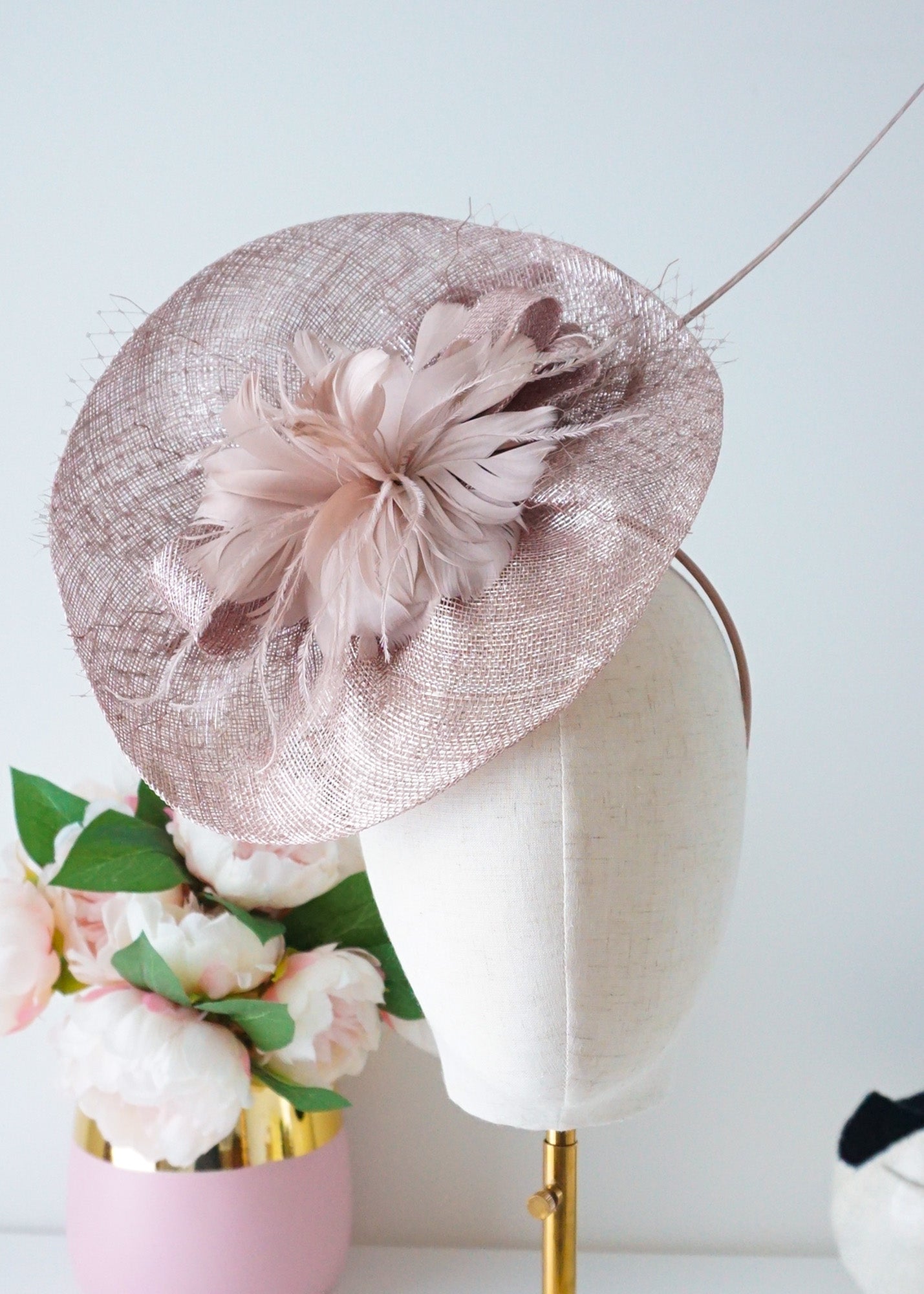 "Mary" Heather Pink & Silver