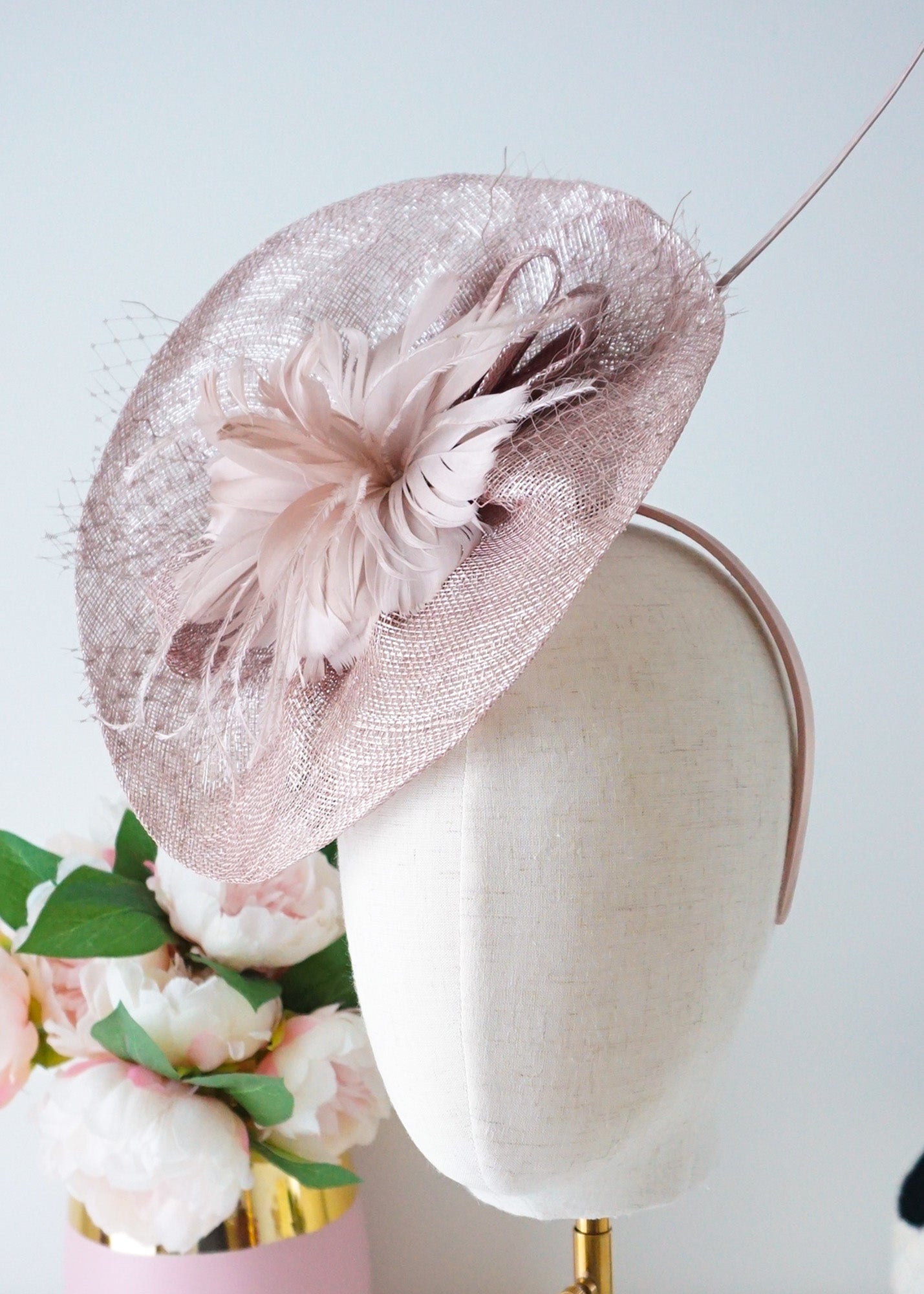 "Mary" Heather Pink & Silver