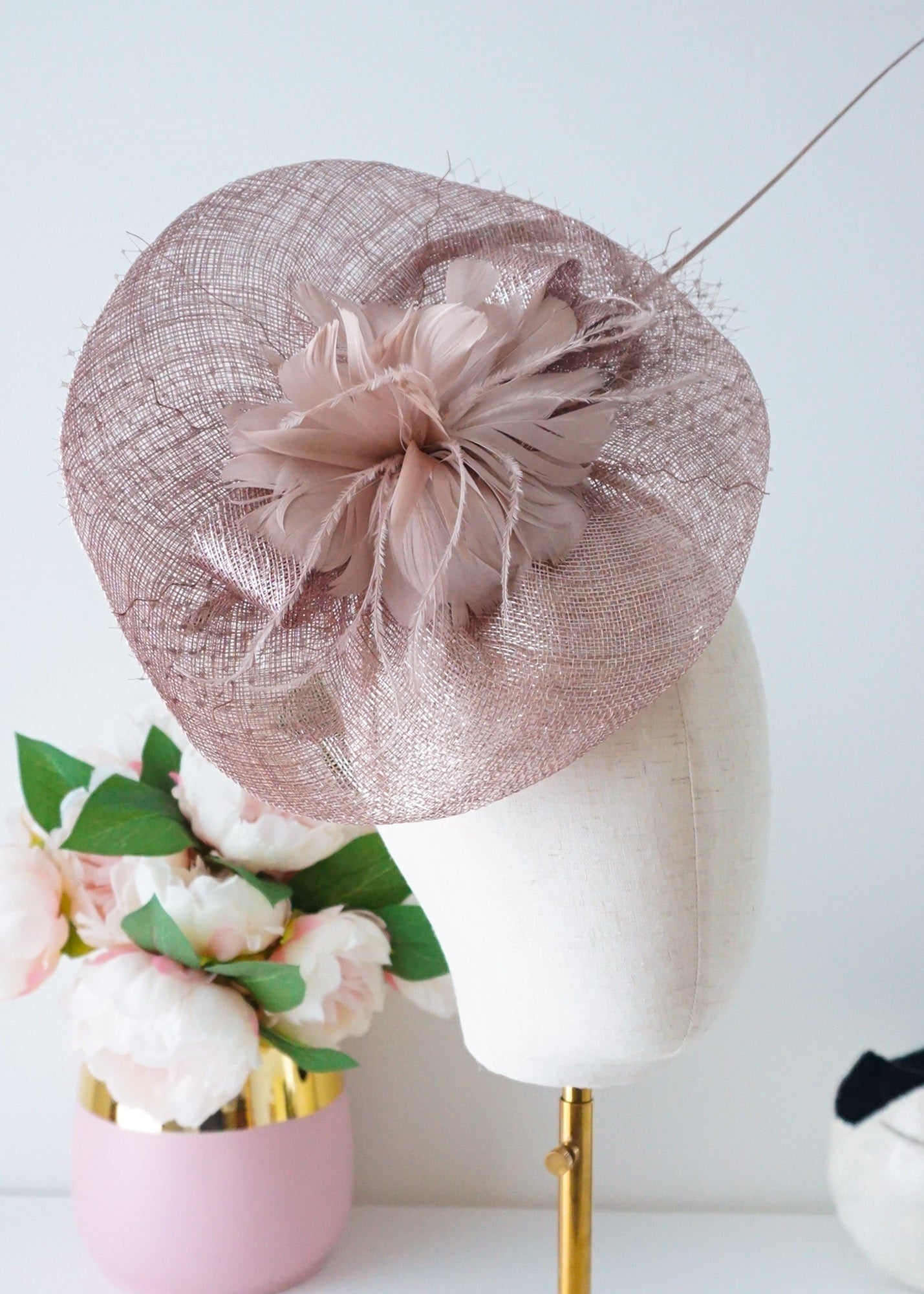 "Mary" Heather Pink & Silver