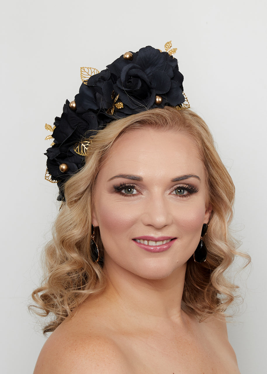 "Lucia" Crown - Black