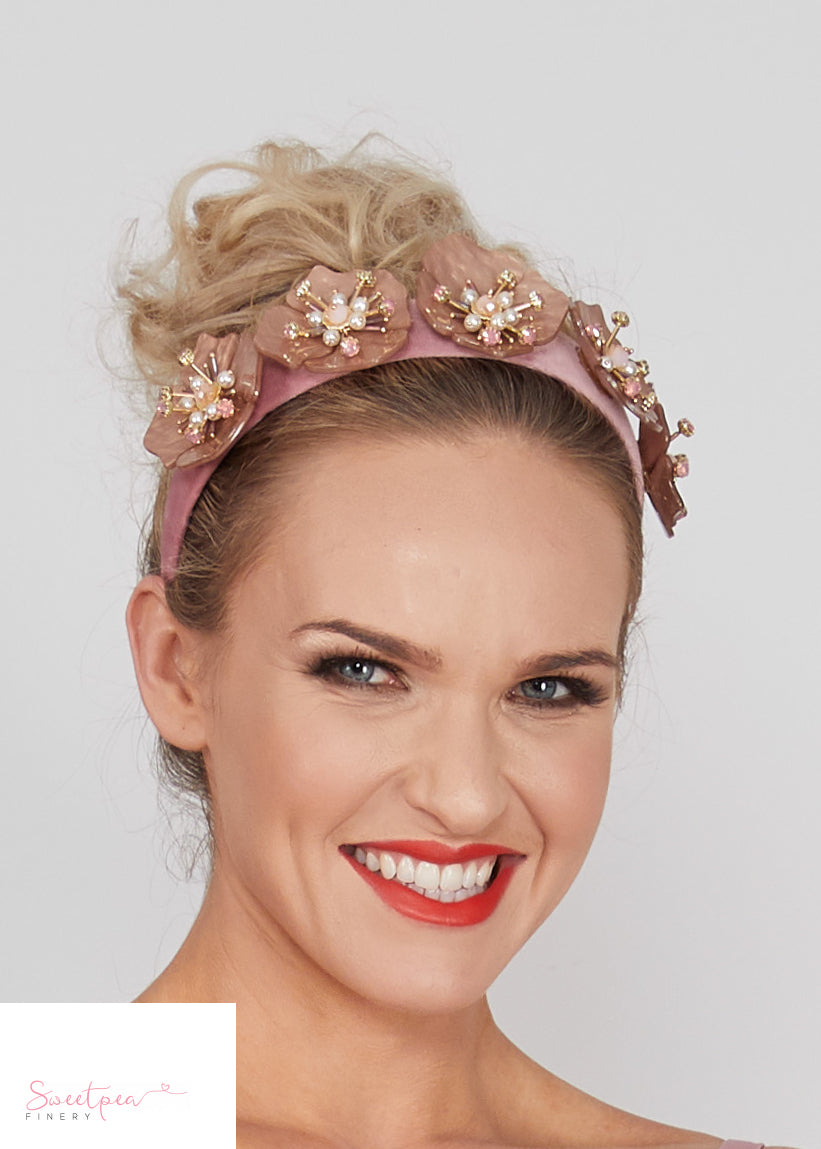 "Amalia" Crown - Pink