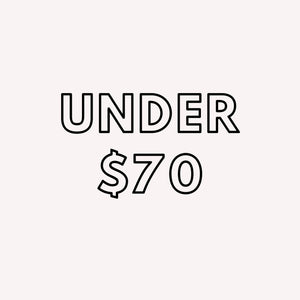 Under $70