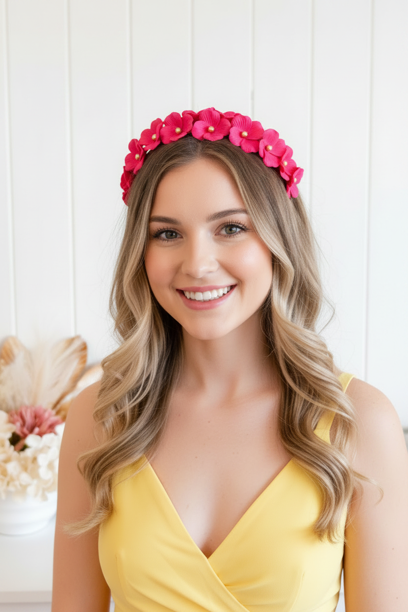 "Emily" - Fluro Pink