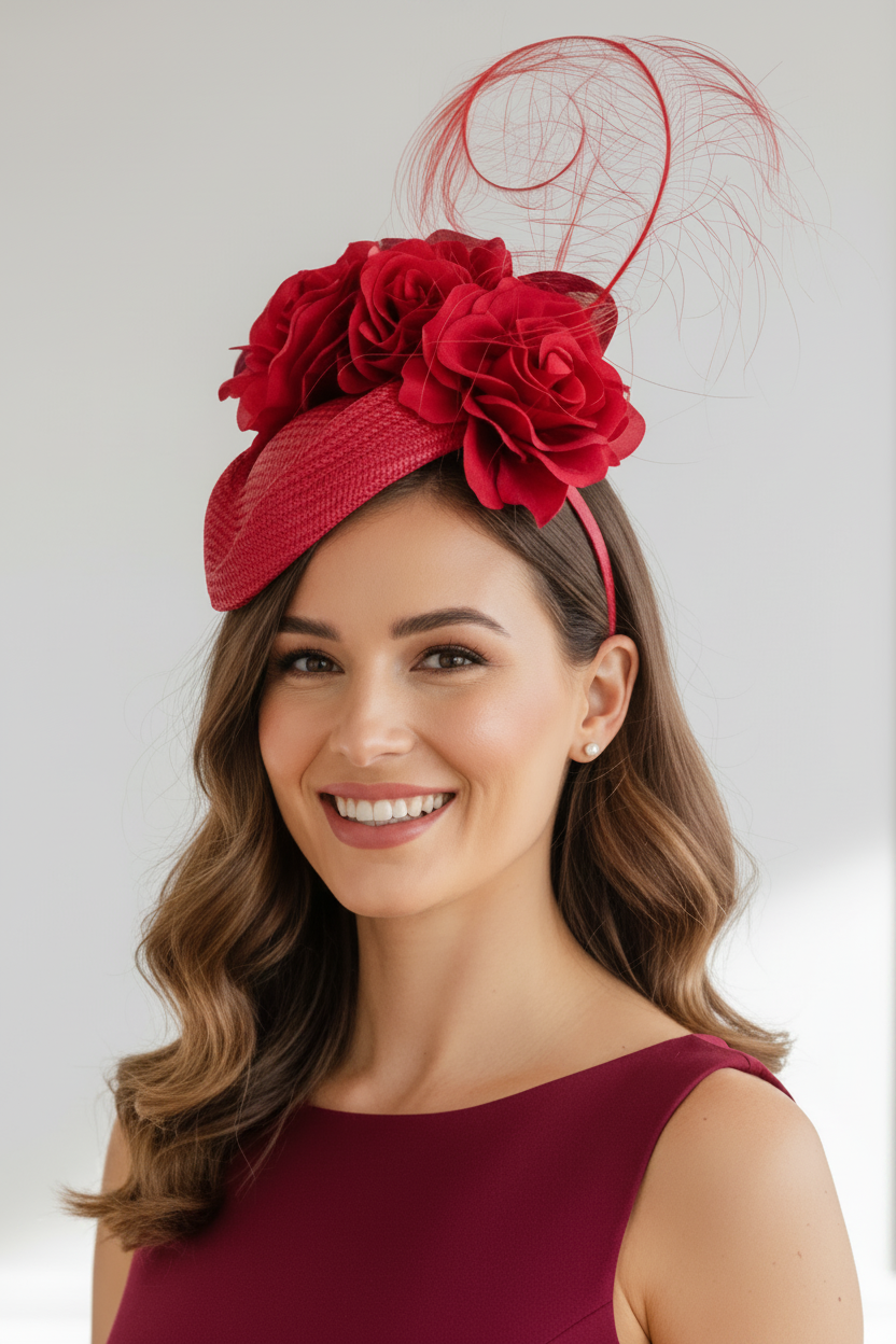 "Layton" Dark Red