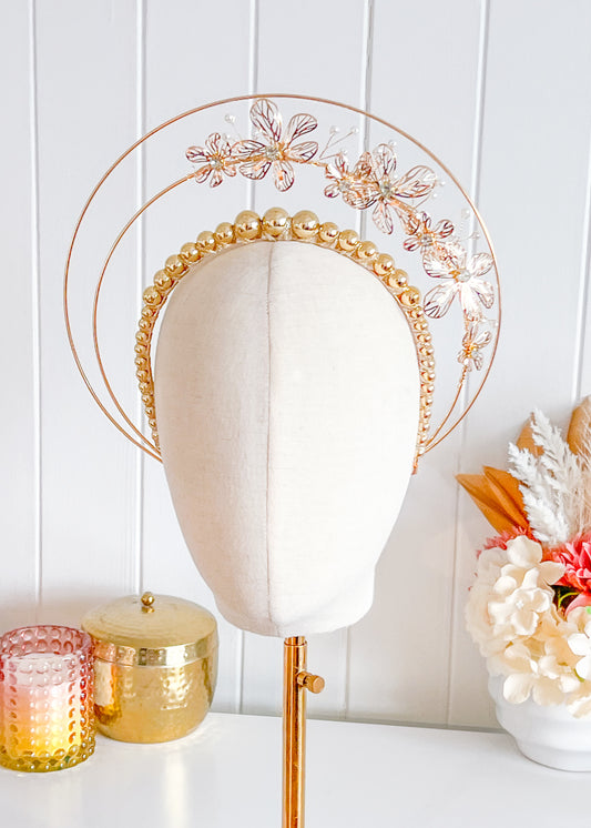 “Amanda" Gold Halo
