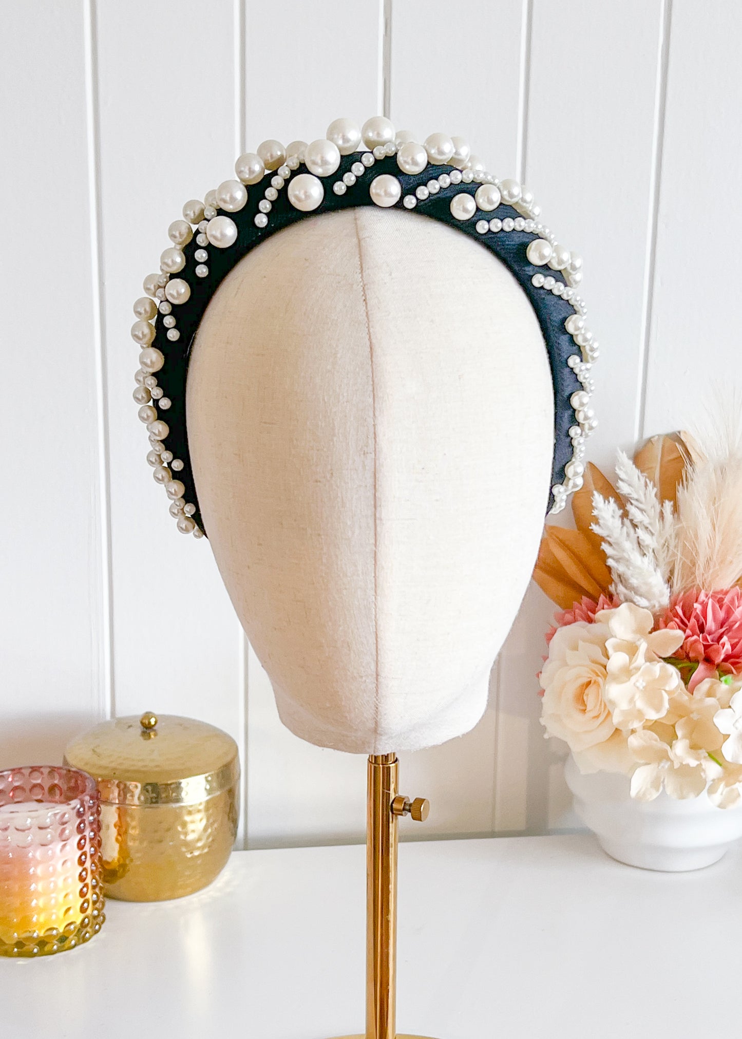 "Allie" Black and White Headband