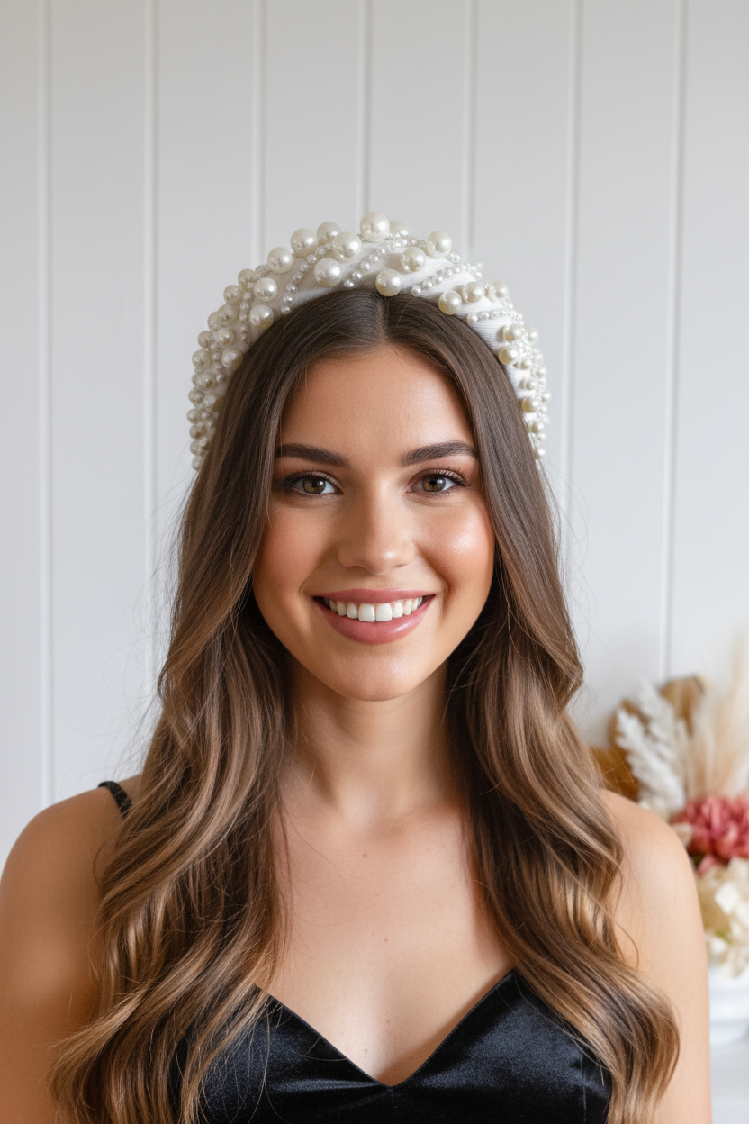 "Allie" Pearl Headband