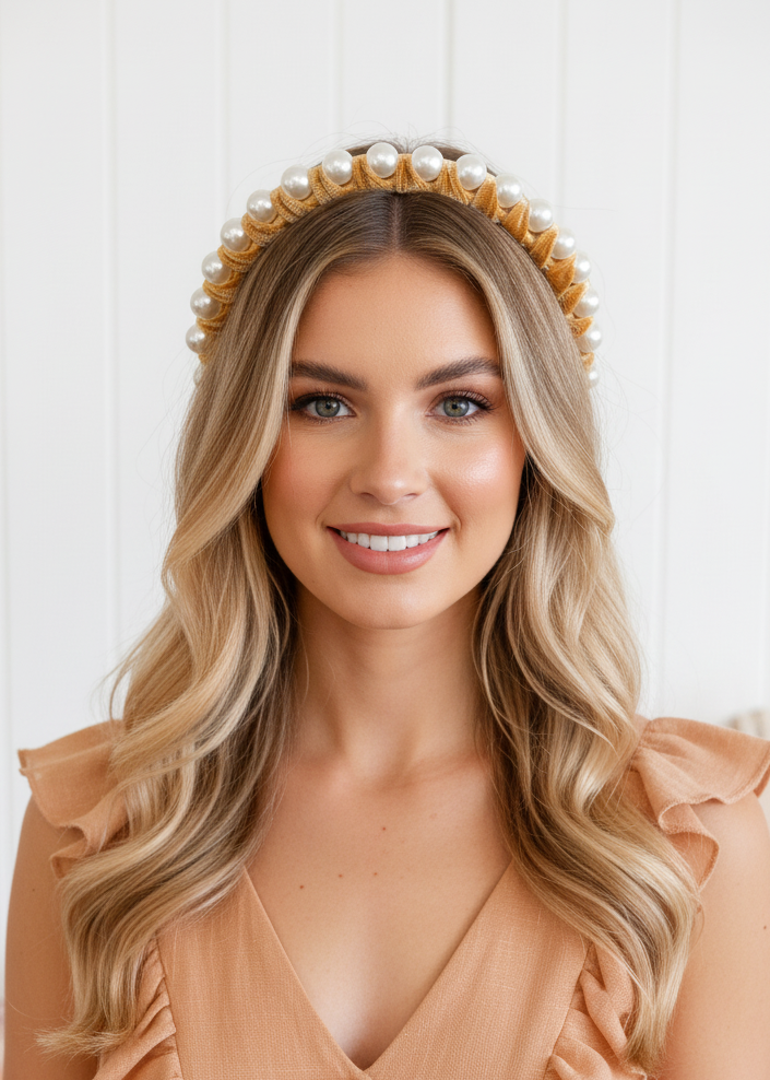 "Anastasia" Headband - Choose Colour