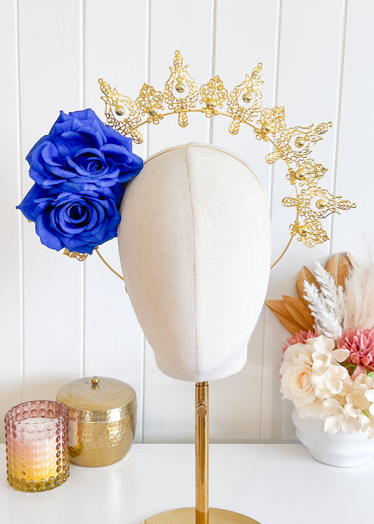 "Elise" Cobalt Blue