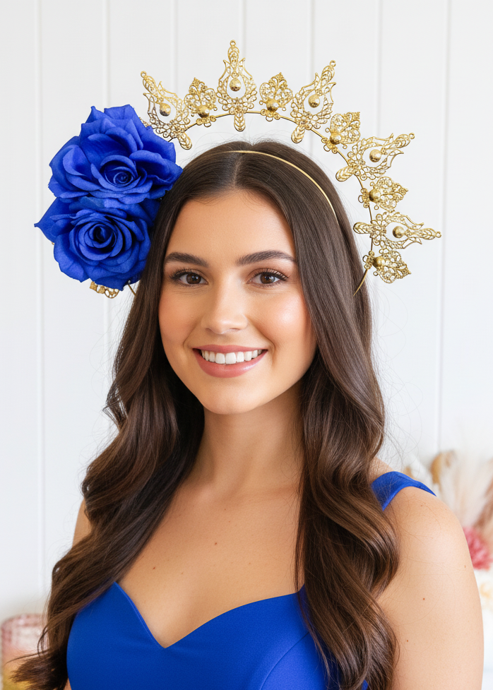 "Elise" Cobalt Blue