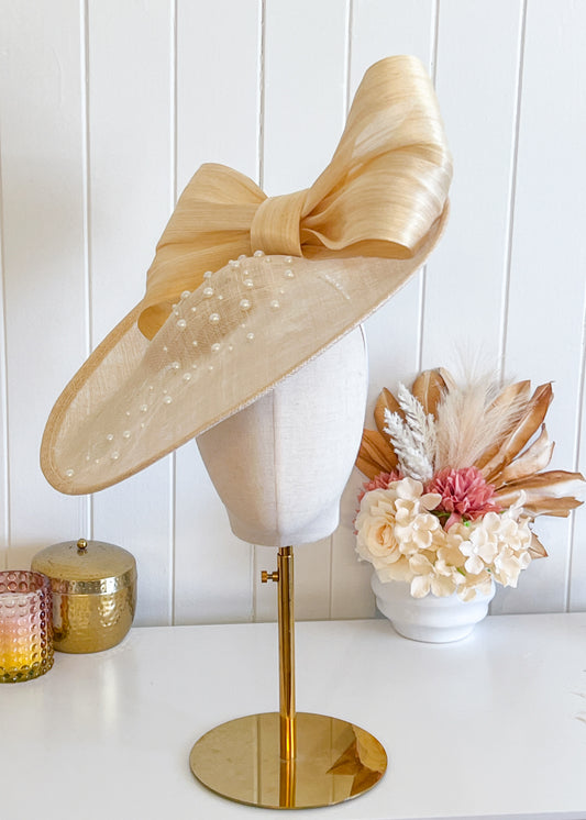 "Fredrica" Cream Hat