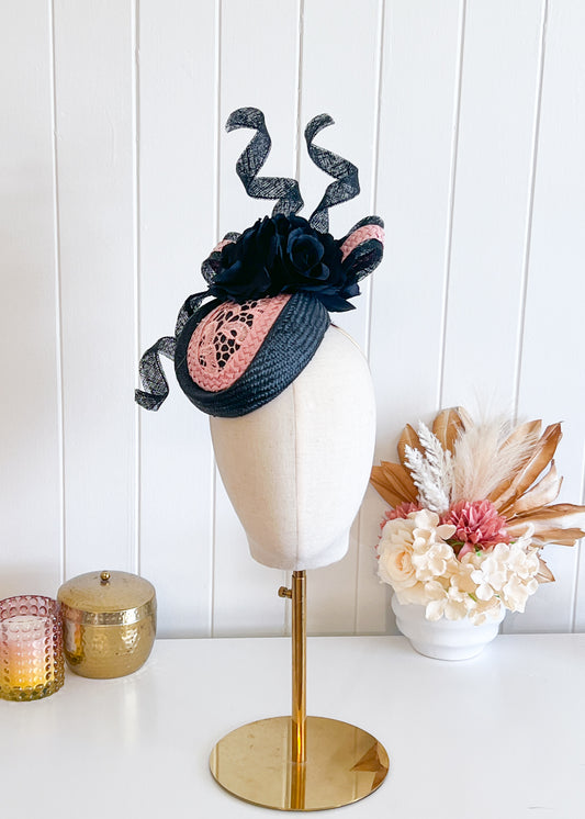 "Libby" Black & Pink