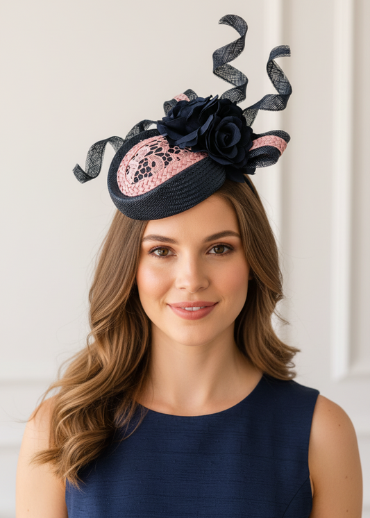 "Libby" Black & Pink