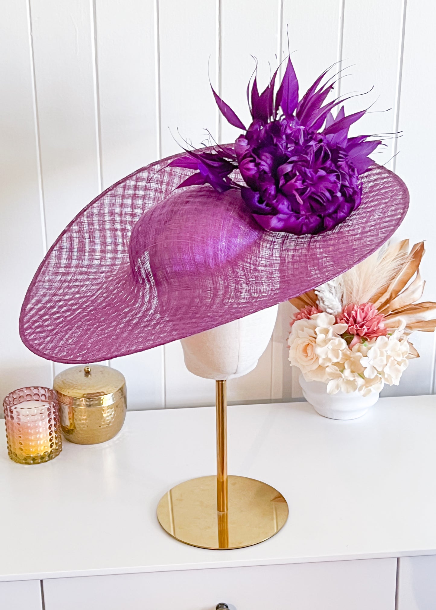"Kris" Purple Hat