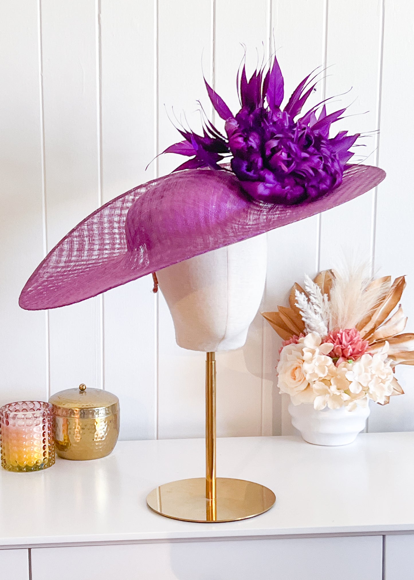 "Kris" Purple Hat