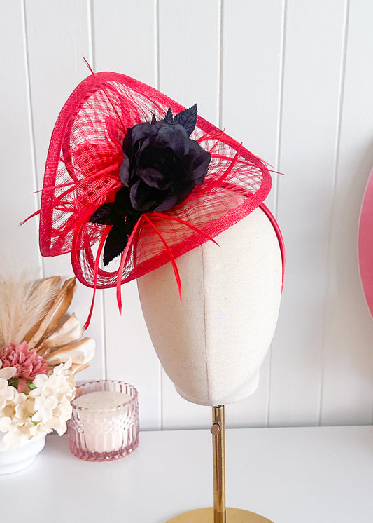 "Stella" Red & Black