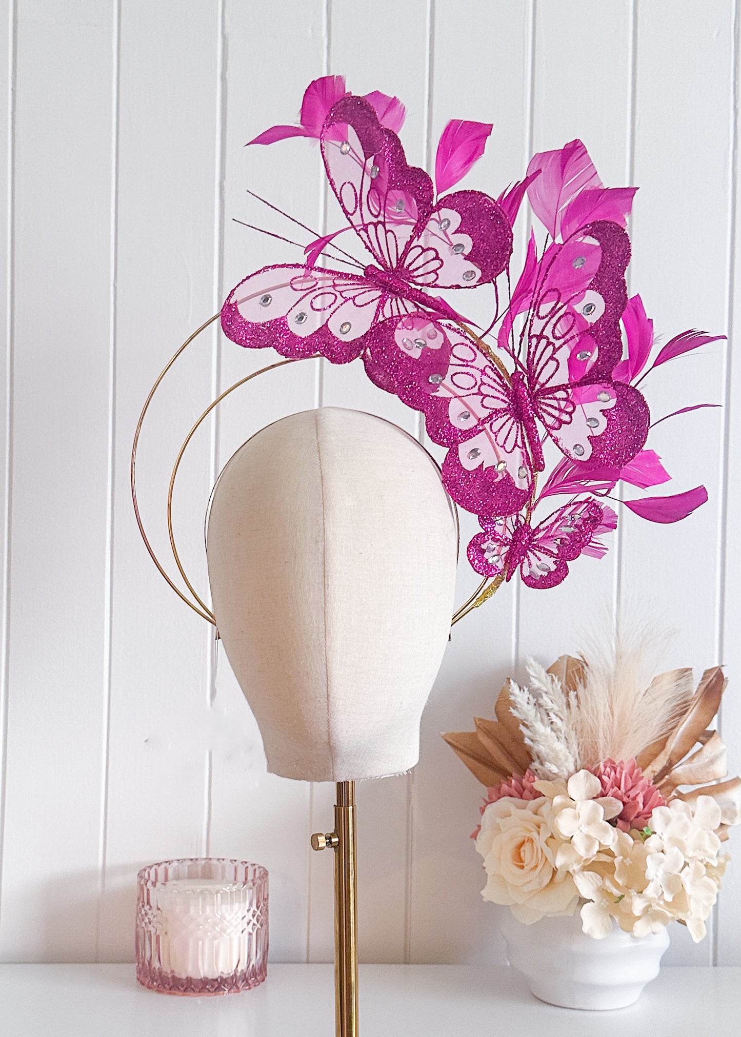 "Flitter" Halo - Hot Pink II