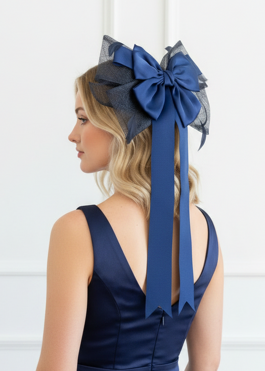 "Navy Bow"