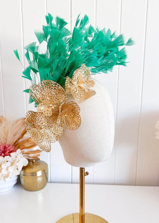 "Freya" Green & Gold