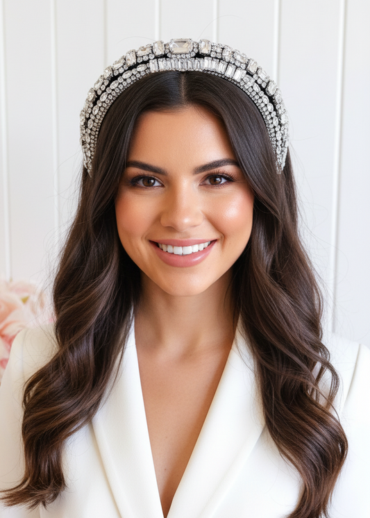 "Veronica" - Jewelled Crown