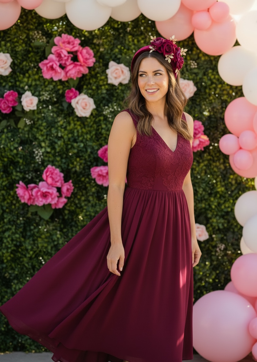 "Chelsea" - Burgandy