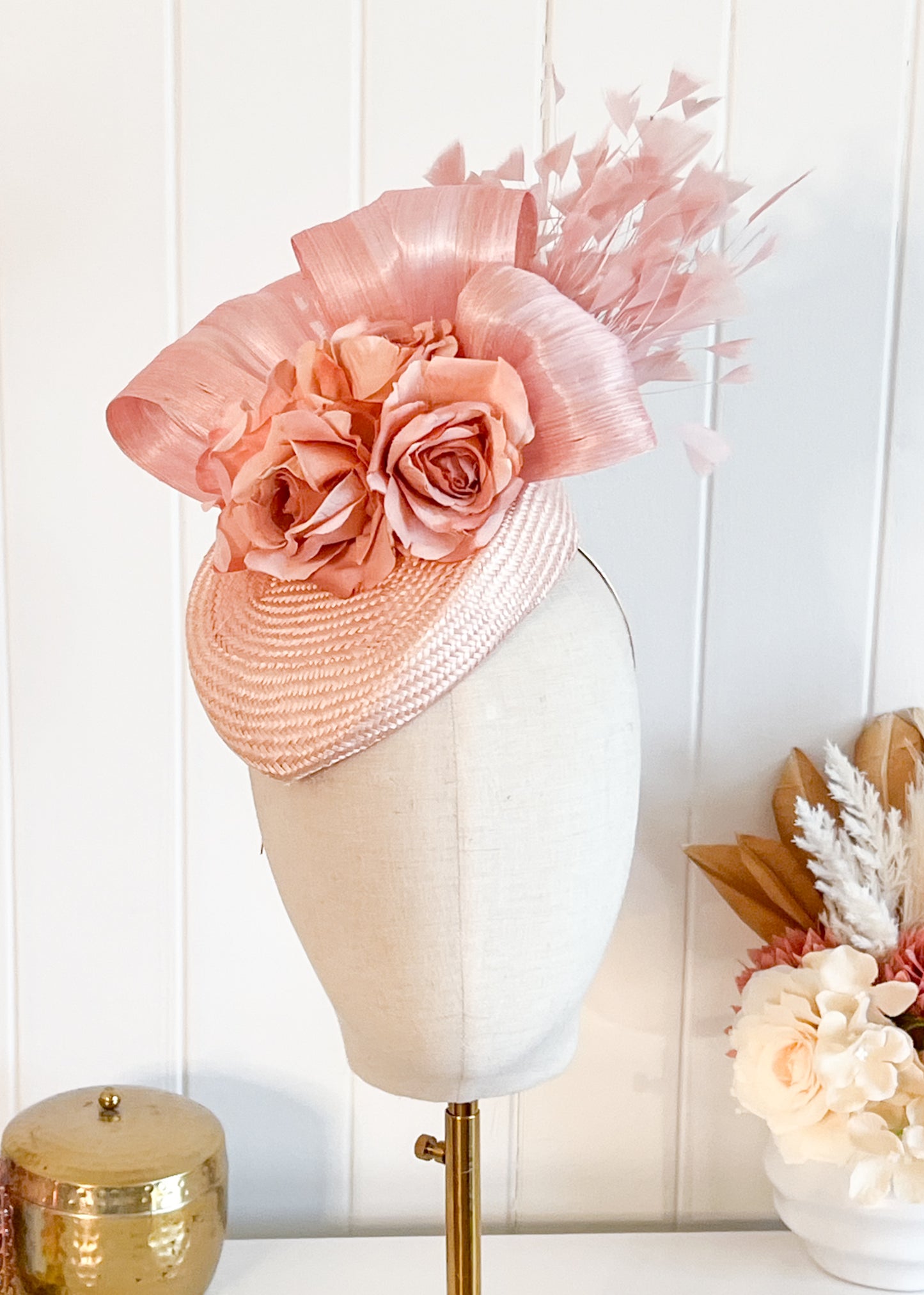 "Layla" Feather Fascinator