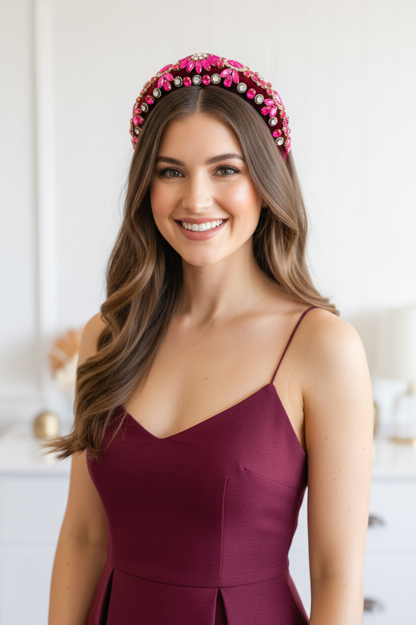 "Rachel" - Hot Pink
